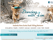 Tablet Screenshot of dancingwithfire.novascotia.pl